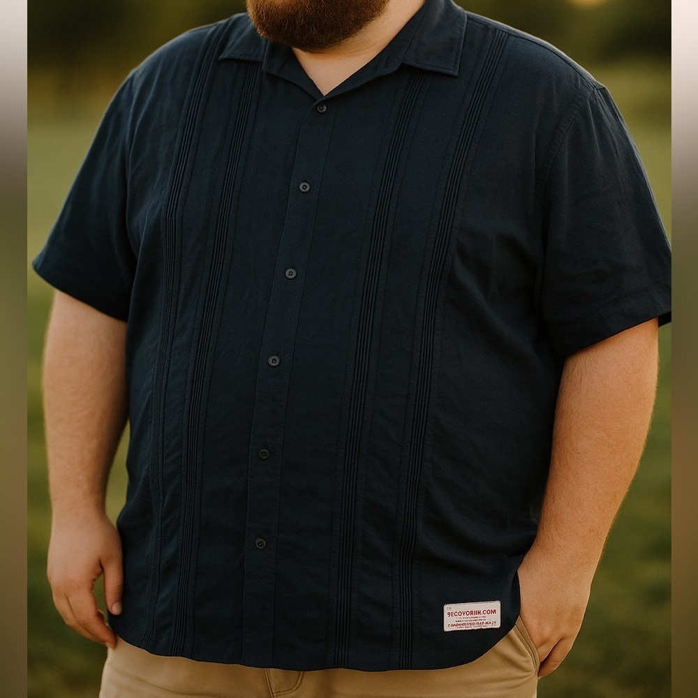 Linen Button-Up Shirt